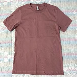 Mauve Pink Tee Crew Neck (New no Tags) Medium